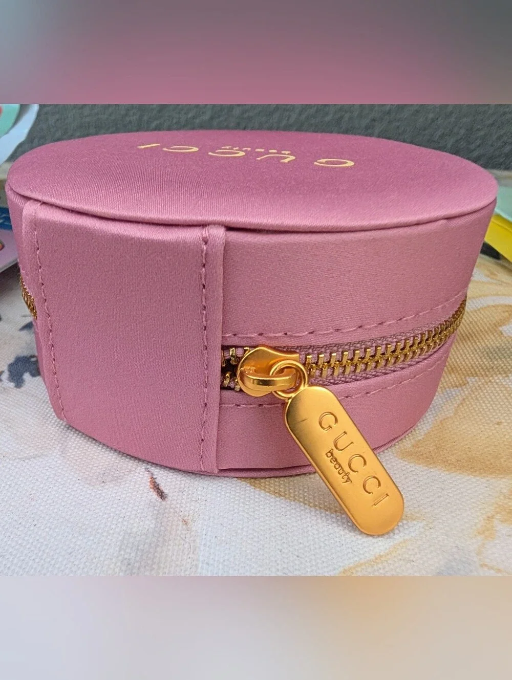 Gucci Blush Pink Jewelry Case